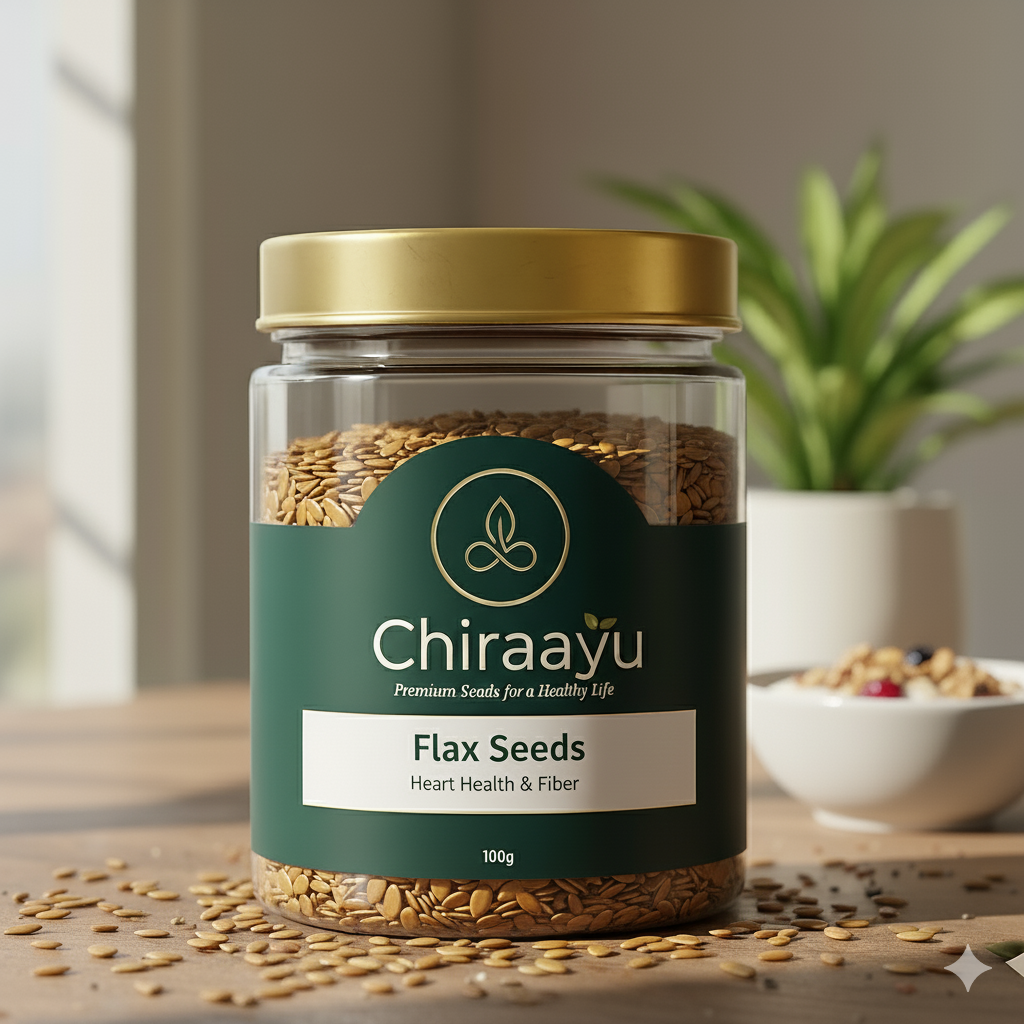 Flax Seeds Container