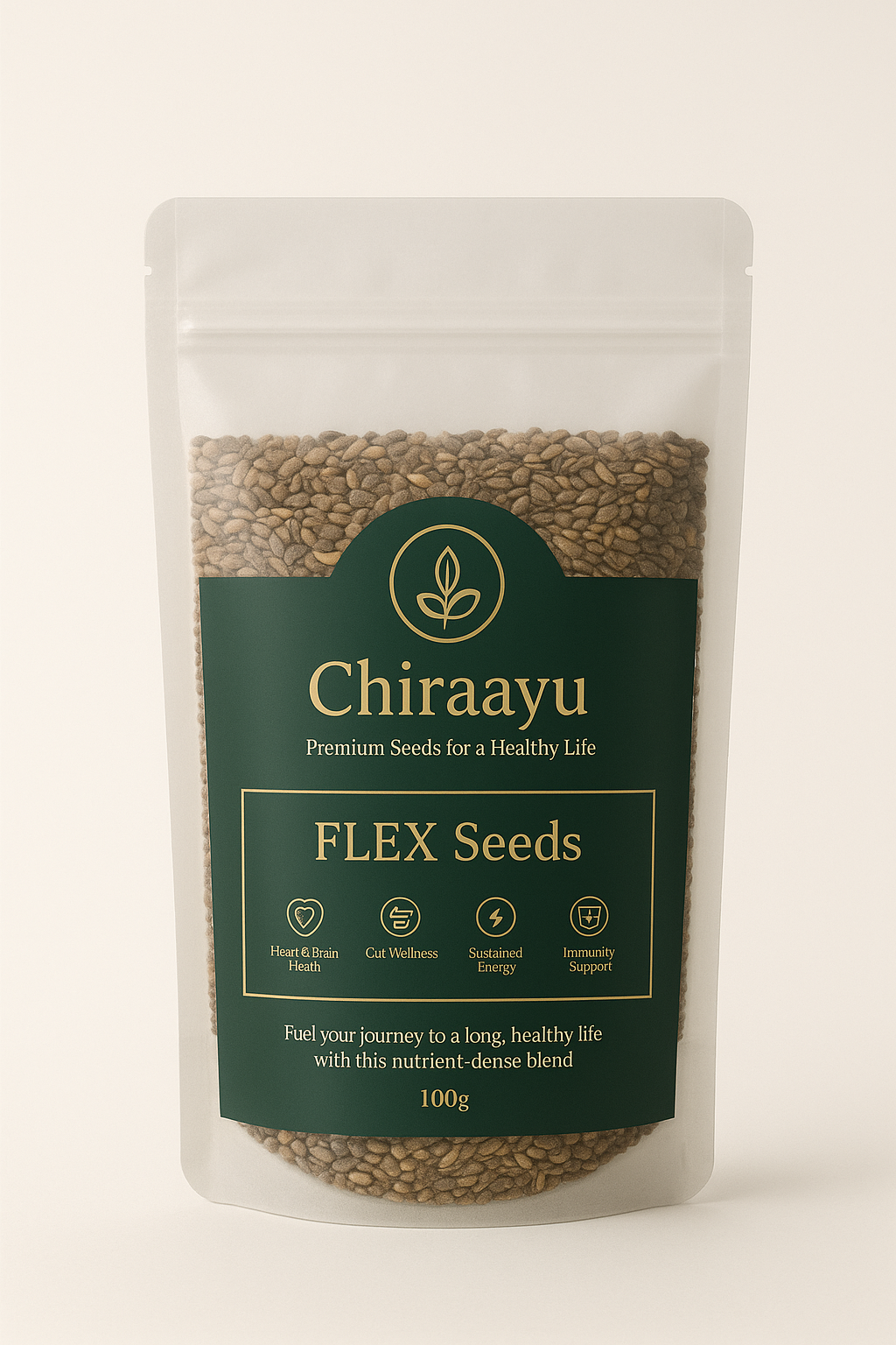 Flax Seeds Pouch